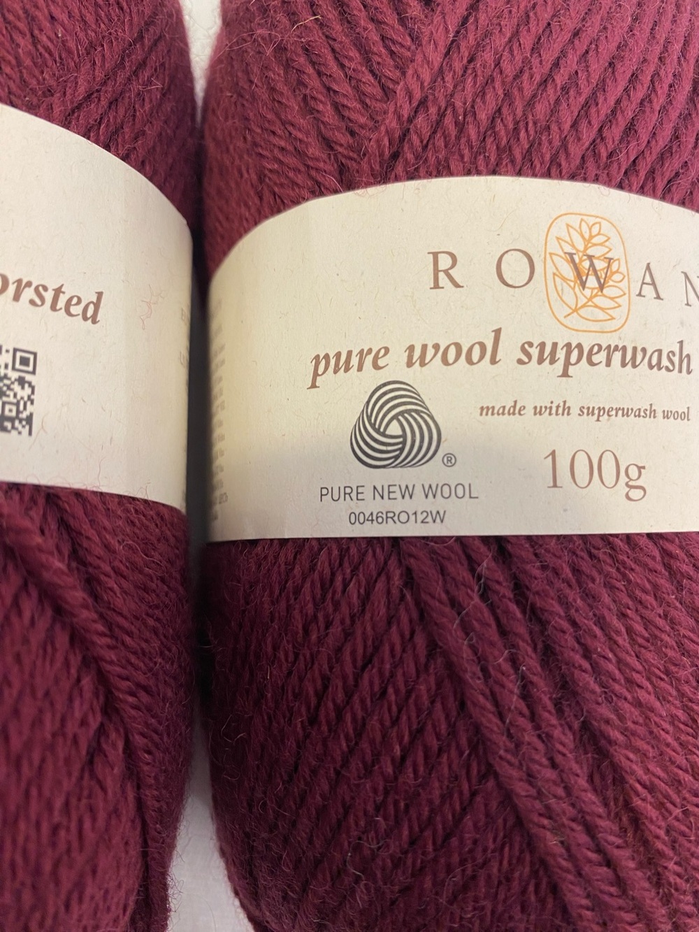 Rowan Pure Wool Superwash Worsted Yarn - machine washable 100% Wool 3x